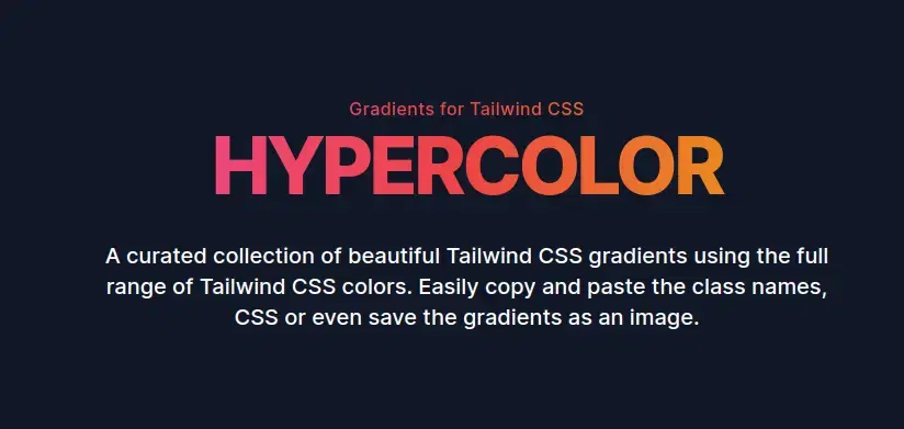 Make dynamic gradient with Hypercolor Make dynamic gradient with Hypercolor