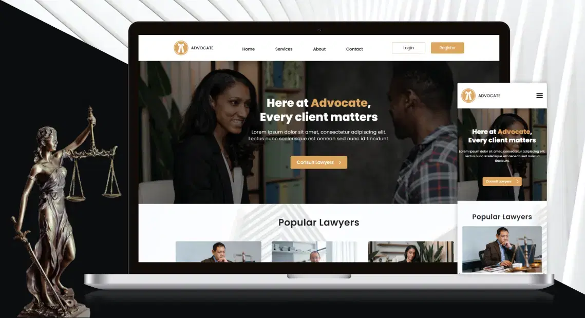 Advocate Lawyer Consulting Tailwind CSS Templates - TailwindTap Advocate Lawyer Consulting Tailwind CSS Templates - TailwindTap