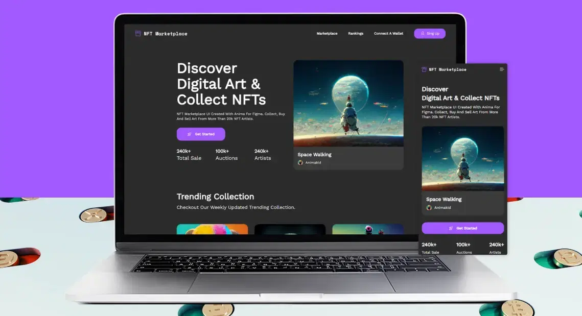 Crypto Tailwind CSS Templates - TailwindTap Crypto Tailwind CSS Templates - TailwindTap