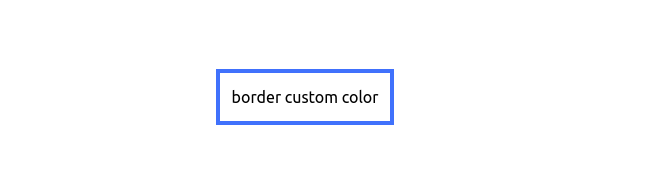 Tailwind CSS border color customization