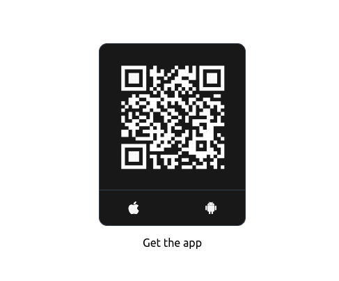 QR Code Card - Instagram Threads Design with Tailwind