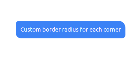 Customizing button shapes with border-radius